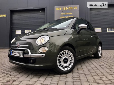 Fiat 500 2013  випуску Полтава з двигуном 1.4 л бензин хэтчбек автомат за 7600 долл. 