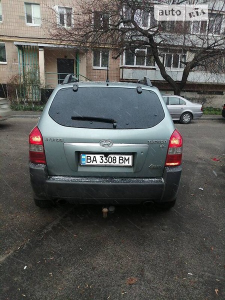 Hyundai Tucson 2007  випуску Полтава з двигуном 2.7 л  позашляховик автомат за 6199 долл. 