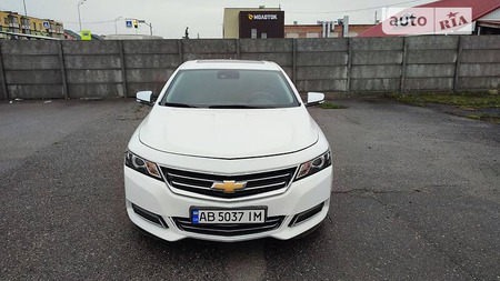 Chevrolet Impala 2016  випуску Київ з двигуном 2.5 л бензин седан автомат за 17000 долл. 