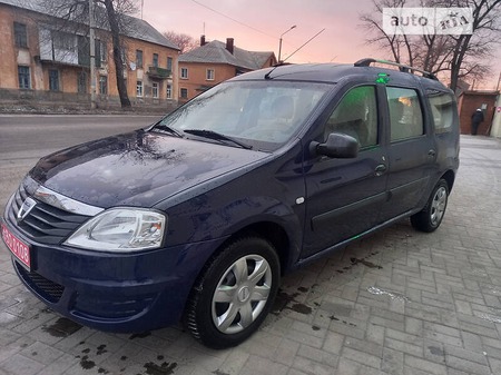 Dacia Logan 2010  випуску Донецьк з двигуном 1.4 л бензин універсал механіка за 5500 долл. 