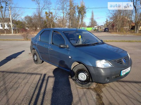 Dacia Logan 2008  випуску Житомир з двигуном 1.4 л  седан механіка за 4300 долл. 