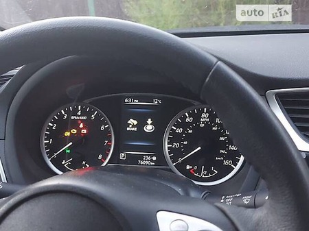 Nissan Sentra 2017  випуску Київ з двигуном 1.8 л бензин седан автомат за 7500 долл. 
