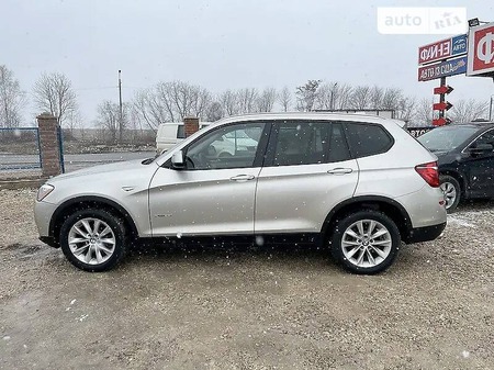 BMW X3 2014  випуску Тернопіль з двигуном 2 л бензин позашляховик автомат за 28500 долл. 