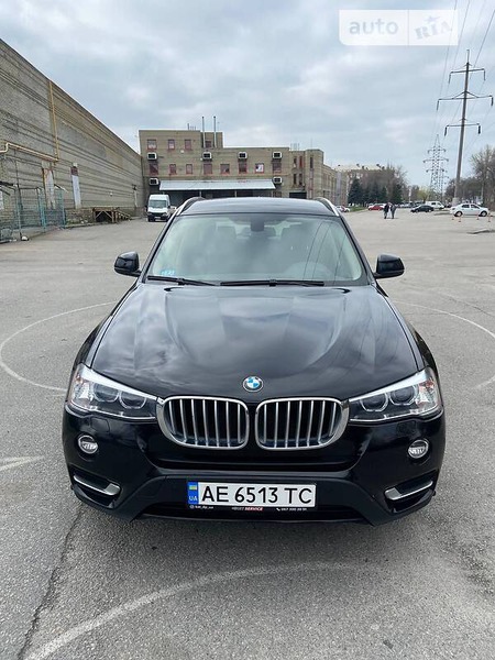 BMW X3 2015  випуску Дніпро з двигуном 2 л бензин позашляховик автомат за 22000 долл. 