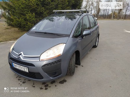 Citroen C4 Picasso 2007  випуску Житомир з двигуном 1.6 л дизель мінівен  за 5050 долл. 