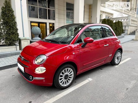 Fiat 500 2017  випуску Київ з двигуном 1.2 л бензин купе автомат за 12400 долл. 