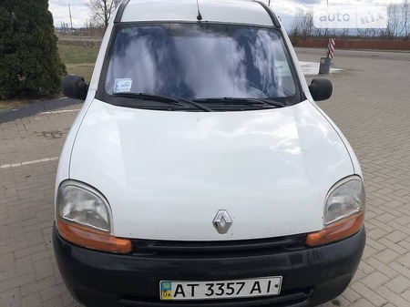 Renault Kangoo 2001  випуску Івано-Франківськ з двигуном 1.9 л дизель мінівен механіка за 3500 долл. 