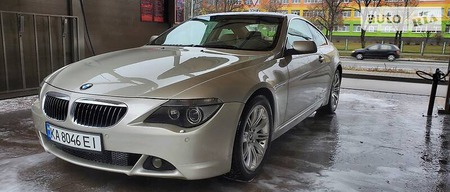 BMW 645 2004  випуску Київ з двигуном 4.4 л  купе автомат за 11700 долл. 