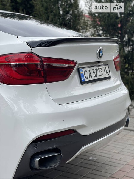 BMW X6 2016  випуску Черкаси з двигуном 3 л бензин позашляховик автомат за 52000 долл. 