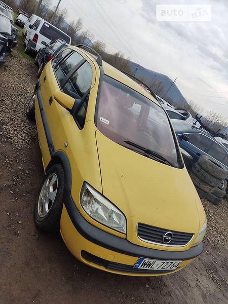 Opel Zafira Tourer 2001  випуску Ужгород з двигуном 0 л дизель мінівен механіка за 1250 долл. 