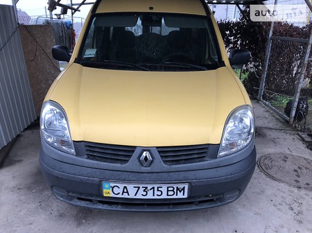 Renault Kangoo 2008  випуску Черкаси з двигуном 1.5 л дизель мінівен механіка за 5200 долл. 