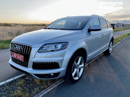 Audi Q7 2013  випуску Ужгород з двигуном 3 л бензин позашляховик автомат за 16000 долл. 