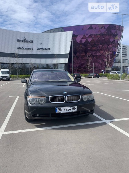 BMW 740 2003  випуску Київ з двигуном 4 л дизель седан автомат за 5500 долл. 