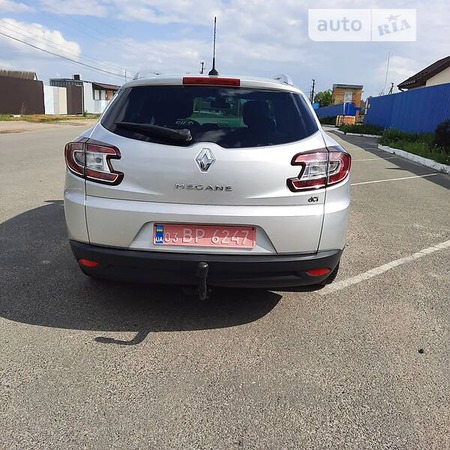 Renault Megane 2013  випуску Київ з двигуном 1.5 л дизель універсал механіка за 9100 долл. 