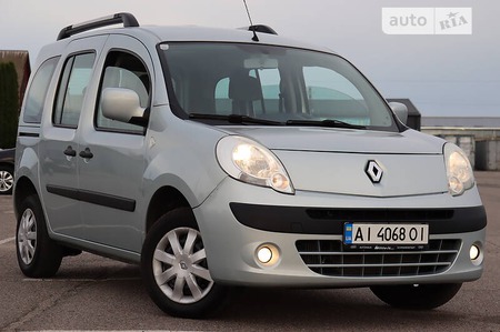 Renault Kangoo 2009  випуску Київ з двигуном 1.5 л дизель мінівен механіка за 5495 долл. 