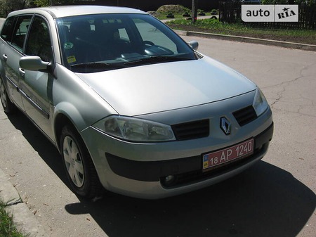 Renault Megane 2004  випуску Черкаси з двигуном 1.6 л бензин універсал механіка за 4850 долл. 