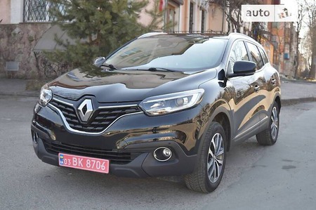 Renault Kadjar 2018  випуску Львів з двигуном 1.5 л дизель позашляховик автомат за 16800 долл. 
