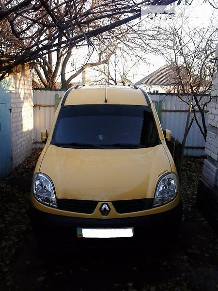 Renault Kangoo 2008  випуску Донецьк з двигуном 1.5 л дизель мінівен механіка за 5700 долл. 