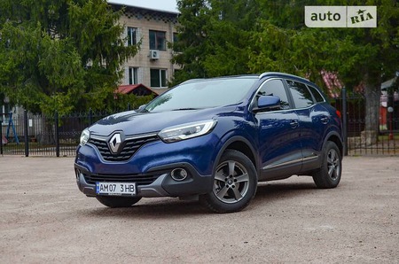 Renault Kadjar 2016  випуску Житомир з двигуном 0 л дизель позашляховик автомат за 16000 долл. 