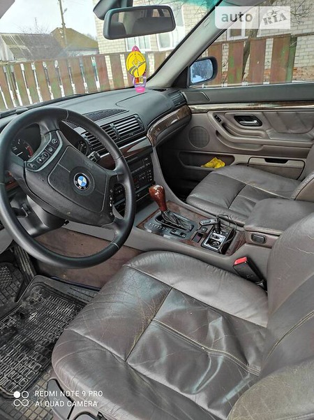 BMW 725 1998  випуску Чернігів з двигуном 2.5 л дизель седан автомат за 4100 долл. 