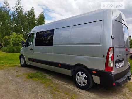 Opel Movano 2013  випуску Луцьк з двигуном 2.3 л дизель мінівен механіка за 15500 долл. 