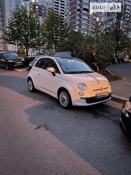 Fiat 500 2008  випуску Київ з двигуном 1.2 л бензин хэтчбек автомат за 5500 долл. 