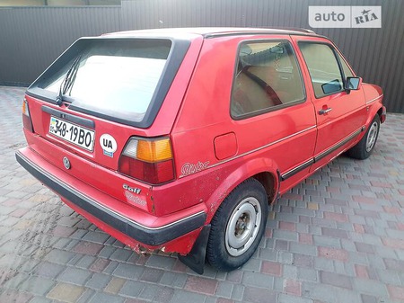 Volkswagen Golf 1987  випуску Луцьк з двигуном 1.6 л бензин хэтчбек механіка за 1400 долл. 