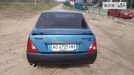 Dacia Solenza 2003  випуску Івано-Франківськ з двигуном 0 л  ліфтбек механіка за 2299 долл. 