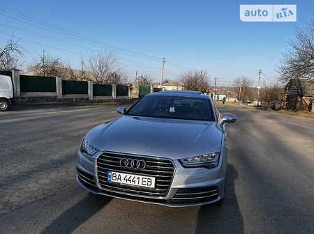 Audi A7 Sportback 2016  випуску Кропивницький з двигуном 3 л бензин седан автомат за 35500 долл. 