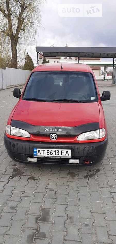 Peugeot Partner 1998  випуску Івано-Франківськ з двигуном 1.4 л бензин мінівен механіка за 2500 долл. 