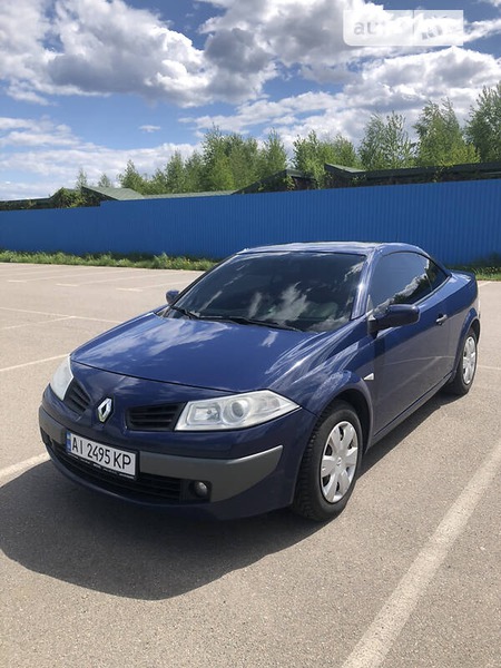 Renault Megane 2007  випуску Київ з двигуном 1.6 л бензин кабріолет механіка за 5400 долл. 