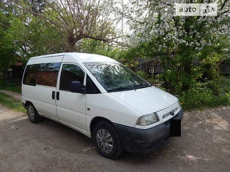 Fiat Scudo 2000  випуску Вінниця з двигуном 1.9 л дизель мінівен  за 3900 долл. 