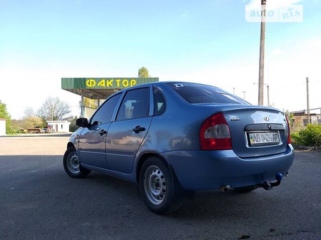 Lada 1118 2007  випуску Вінниця з двигуном 1.6 л бензин седан механіка за 3700 долл. 