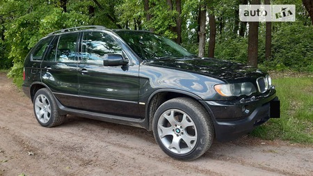 BMW X5 2002  випуску Харків з двигуном 3 л бензин позашляховик механіка за 5700 долл. 