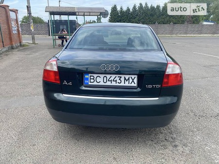 Audi A4 Limousine 2003  випуску Львів з двигуном 1.9 л дизель седан автомат за 5999 долл. 