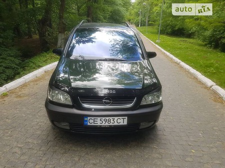 Opel Zafira Tourer 2001  випуску Чернівці з двигуном 2 л дизель мінівен механіка за 4200 долл. 