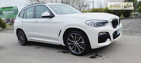 BMW X3 2018  випуску Тернопіль з двигуном 2 л дизель позашляховик автомат за 38800 долл. 