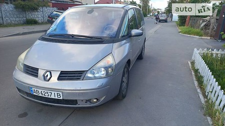 Renault Espace 2004  випуску Вінниця з двигуном 0 л дизель мінівен автомат за 4000 долл. 