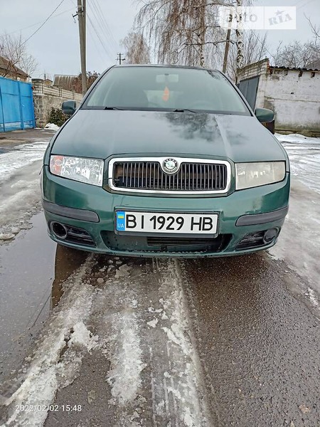 Skoda Fabia 2001  випуску Полтава з двигуном 1.9 л дизель універсал механіка за 4000 долл. 