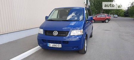 Volkswagen Transporter 2009  випуску Полтава з двигуном 1.9 л дизель мінівен механіка за 11800 долл. 