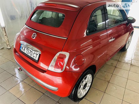 Fiat 500 2015  випуску Київ з двигуном 1.4 л бензин хэтчбек автомат за 7900 долл. 