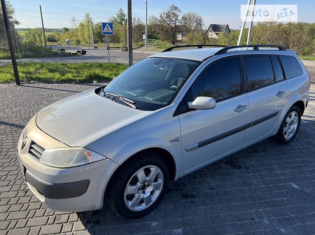 Renault Megane 2004  випуску Київ з двигуном 2 л бензин універсал механіка за 5300 долл. 