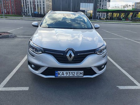 Renault Megane 2017  випуску Київ з двигуном 1.5 л дизель універсал механіка за 13900 долл. 