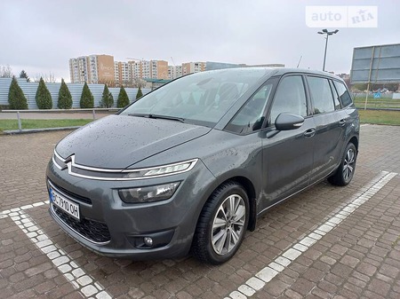 Citroen C4 Picasso 2014  випуску Львів з двигуном 0 л дизель мінівен механіка за 11700 долл. 