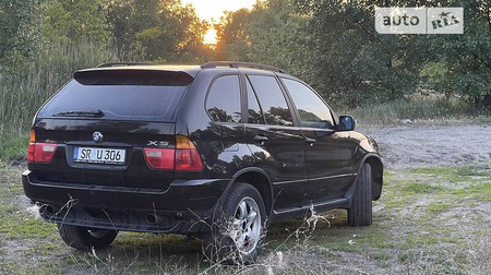 BMW X5 2002  випуску Київ з двигуном 3 л бензин позашляховик механіка за 3750 долл. 