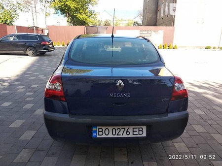 Renault Megane 2003  випуску Тернопіль з двигуном 1.6 л бензин седан механіка за 4150 долл. 