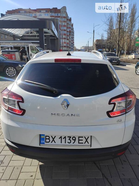 Renault Megane 2012  випуску Хмельницький з двигуном 1.5 л дизель універсал автомат за 8200 долл. 