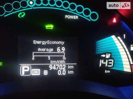 Nissan Leaf 2014  випуску Чернігів з двигуном 0 л електро хэтчбек автомат за 11750 долл. 