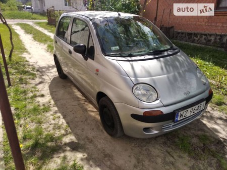 Daewoo Matiz 1998  випуску Рівне з двигуном 0.8 л бензин хэтчбек механіка за 800 долл. 