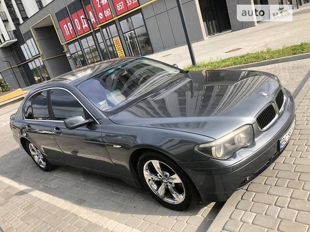 BMW 730 2003  випуску Львів з двигуном 3 л дизель седан автомат за 4990 долл. 